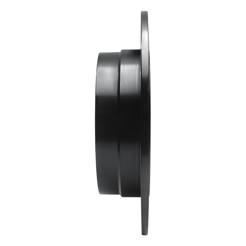 Mercedes-Benz B200 Brake Rotor (1) - Rear Right - R1 Concepts - Drilled & Slotted - Black - `06-`11